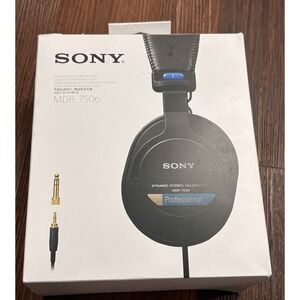 Sony MDR-7506‎ Professional Closed-back Studio Headphones